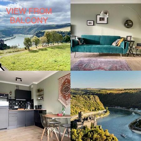 #1 Studioapartment Mit Loreleyblick Direkt An Der Schoensten Etappe Des Rheinsteigs Patersberg Екстериор снимка