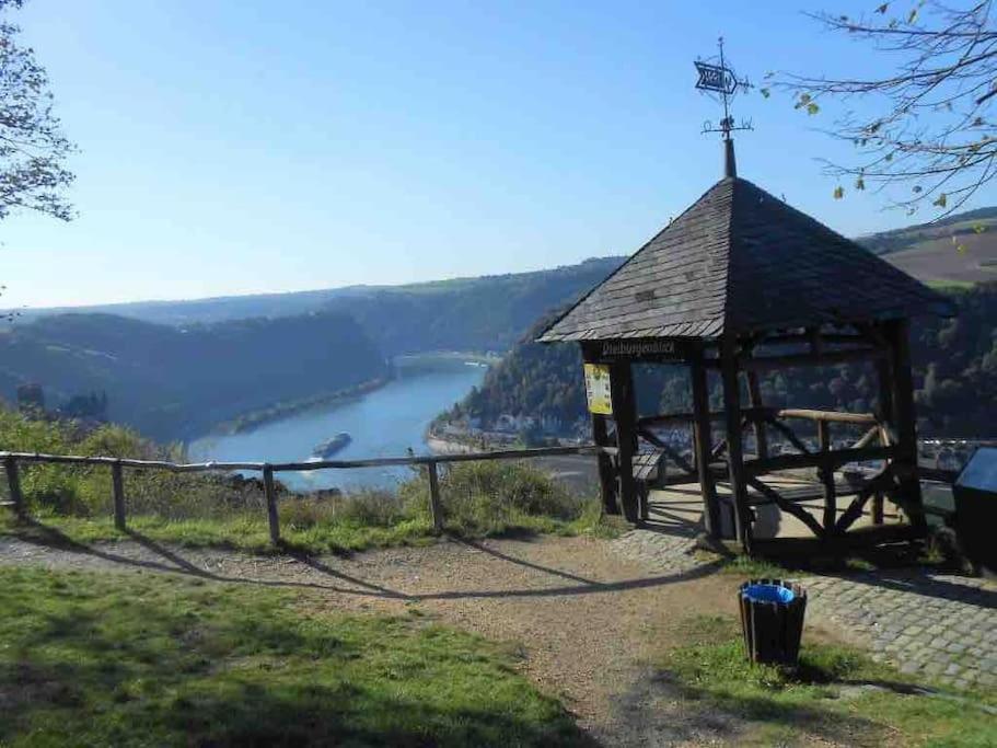 #1 Studioapartment Mit Loreleyblick Direkt An Der Schoensten Etappe Des Rheinsteigs Patersberg Екстериор снимка